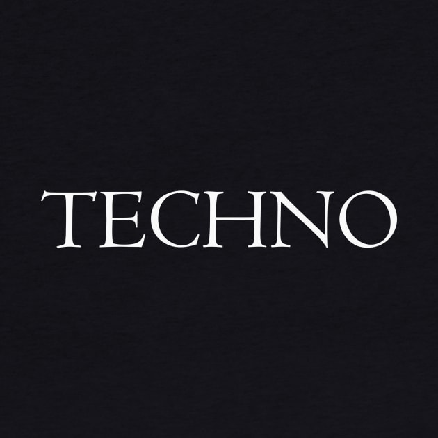 TECHNO by gnomeapple